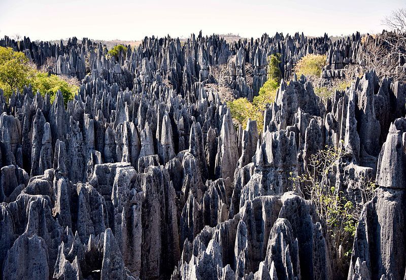Formaciones Tsingy en Madagascar